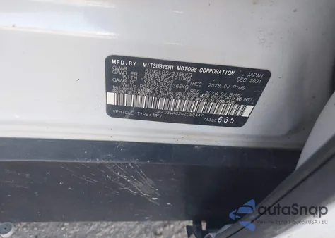 2022 Mitsubishi Outlander Sel 2.5 2Wd/Sel Special Edition 2Wd z USA, uszkodzony, nr VIN JA4J3VA82NZ059447